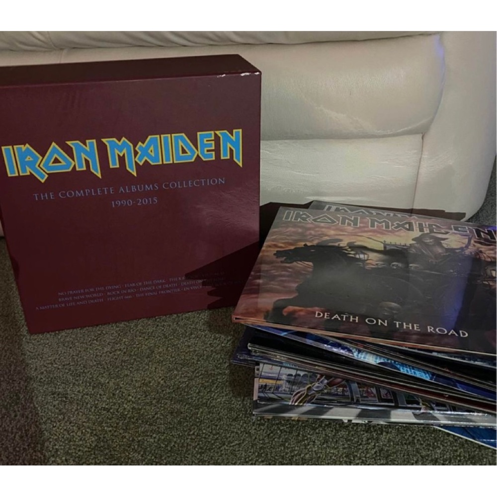 Iron Maiden Box Vinyl Record  Set - ALL SEALED